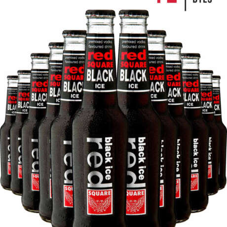 Red Square Black Ice [Case of 12]
