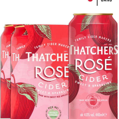 Thatchers Cider Rosé [Case of 8]